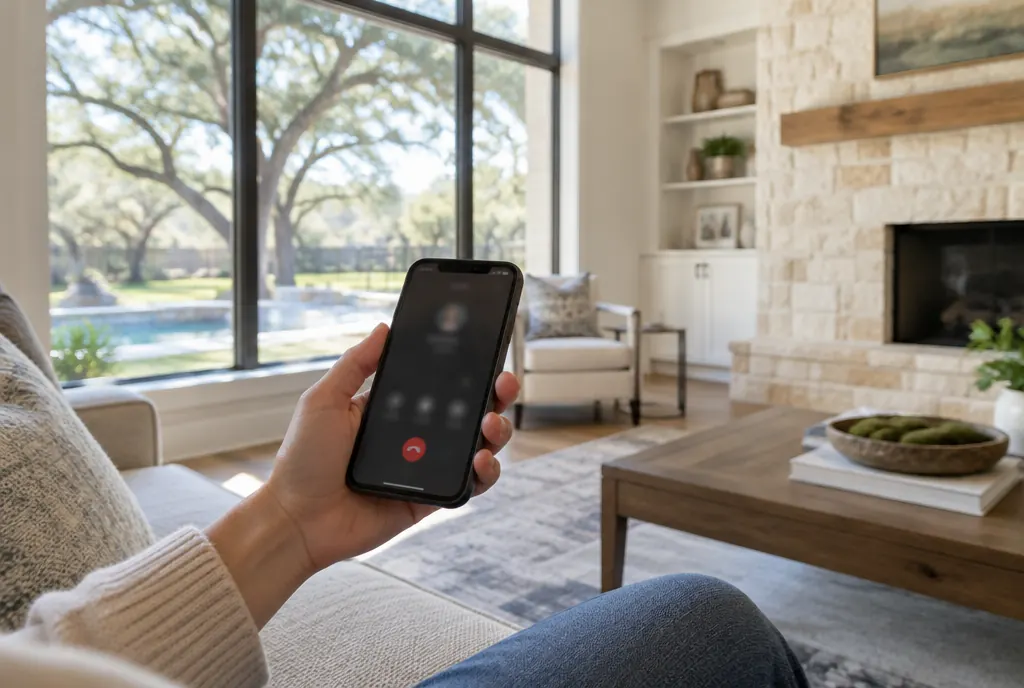 Homeowner calling the Southlake pest control phone line